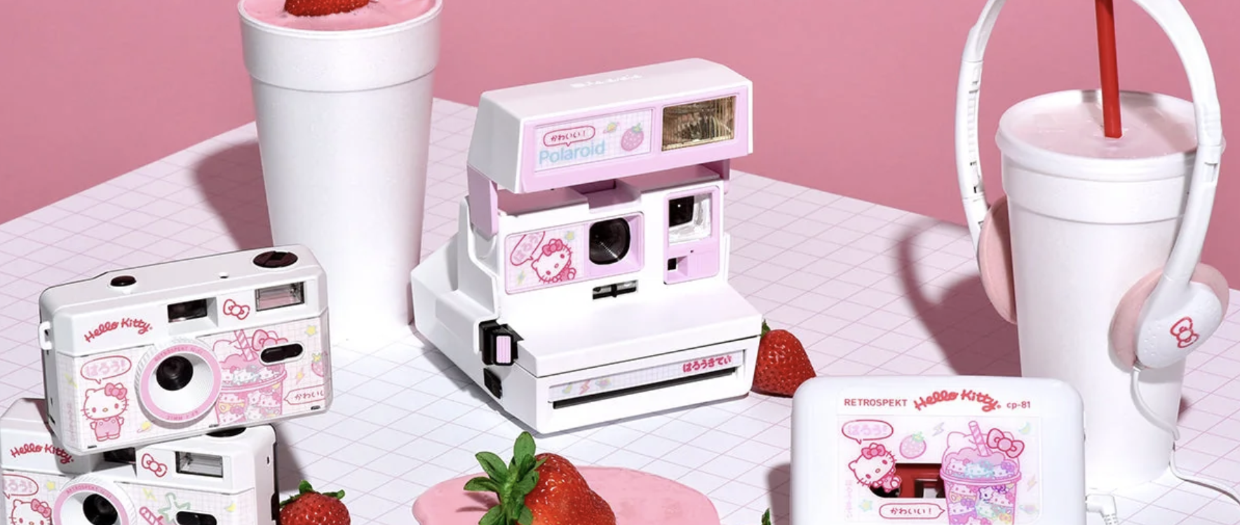 同社が過去に展開した "Hello Kitty Strawberry Kawaii Collection" 出典: retrospekt.com